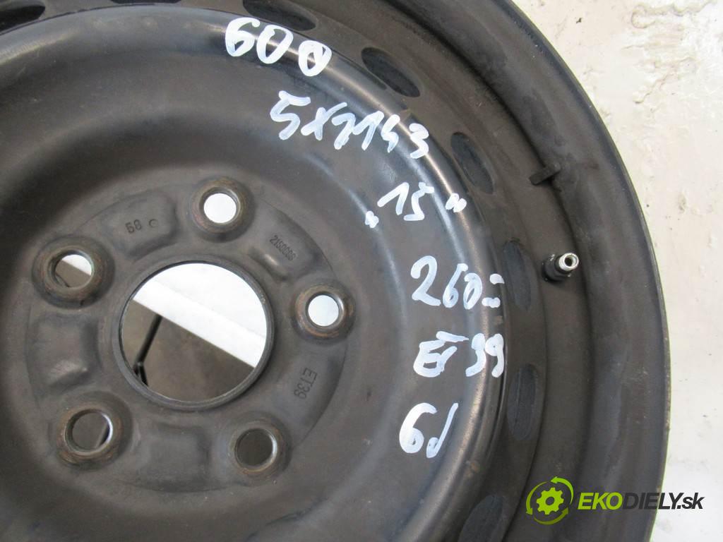 Toyota Auris     15 6J 5X114,3 ET36  disky plechové 15  (Plechové)