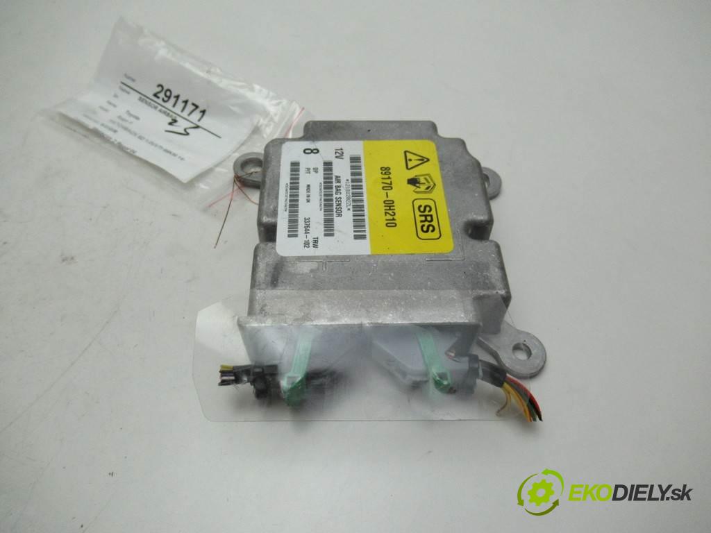 Toyota Aygo II  2018  HATCHBACK 5D 1.0VVTI 69KM 14- 1000 senzor airbag 89170-0H210 (Snímače)