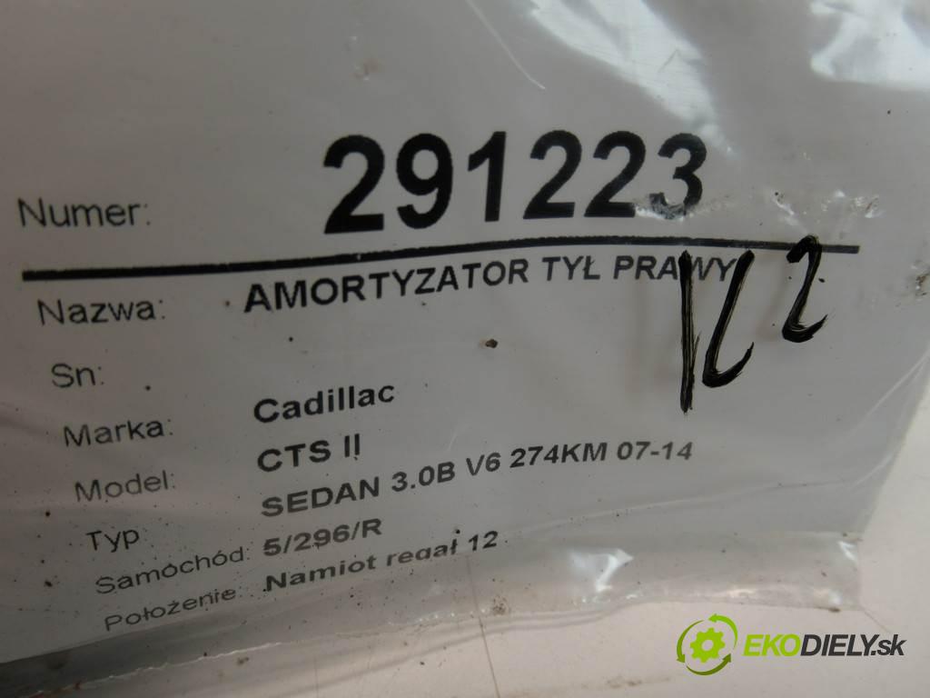 Cadillac CTS II  2012 183KW SEDAN 3.0B V6 274KM 07-14 3000 tlumič zadní část pravý