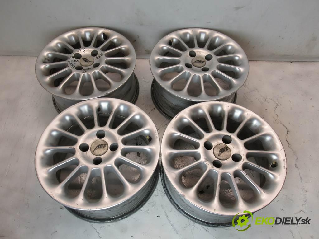 Renault     15 7J 4X100 ET37  disky hliníkové 15  (Hliníkové)