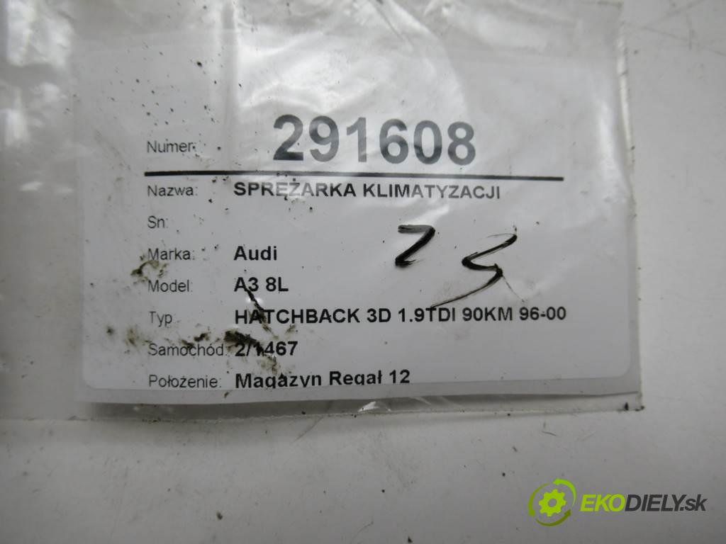 Audi A3 8L  1998 66 kW HATCHBACK 3D 1.9TDI 90KM 96-00 1900 Kompresor klimatizácie 1J0820803A (Kompresory klimatizácie)