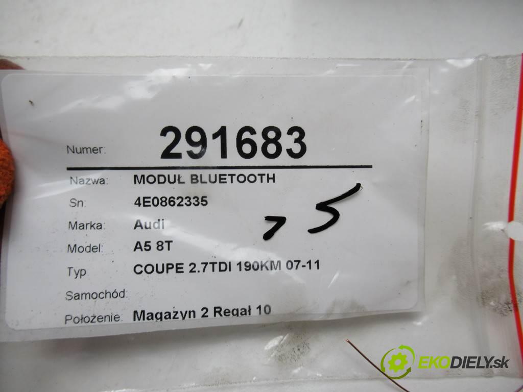 Audi A5 8T    COUPE 2.7TDI 190KM 07-11  Modul BLUETOOTH 4E0862335 (Ostatné)