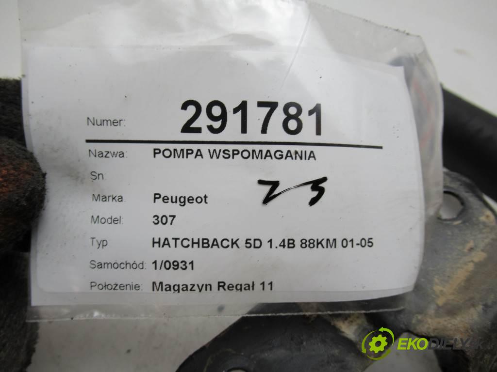 Peugeot 307  2004 65 kW HATCHBACK 5D 1.4B 88KM 01-05 1400 Pumpa servočerpadlo  (Servočerpadlá, pumpy riadenia)
