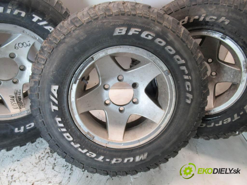 Nissan Terrano II    15 7J 6X139,7 ET-13  kolesa disky hliníkové 15