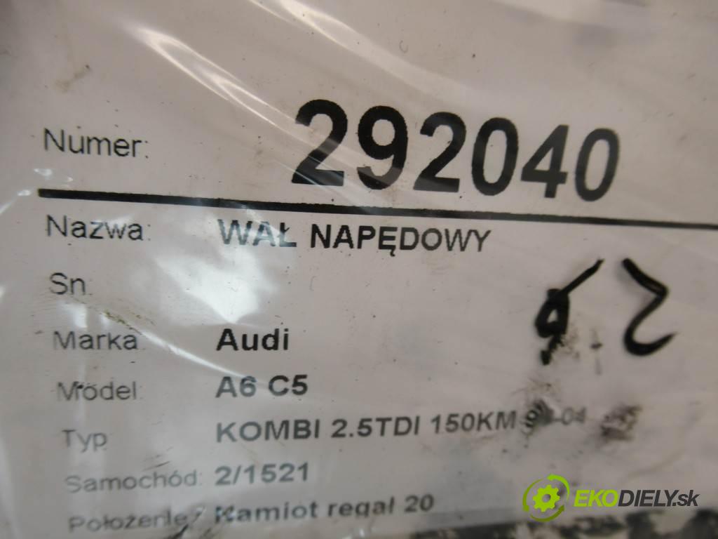Audi A6 C5  1999 110 kW KOMBI 2.5TDI 150KM 97-04 2500 Kardaň, hriadeľ hnací 4B0521106F (Kardaňové hriadele)