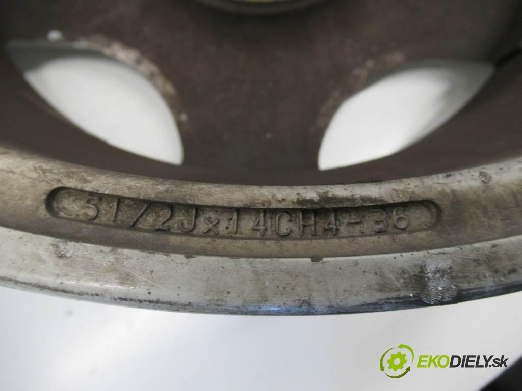 Renault     14 5,5J 4X100 ET36  disky hlinikové 14  (Hliníkové)