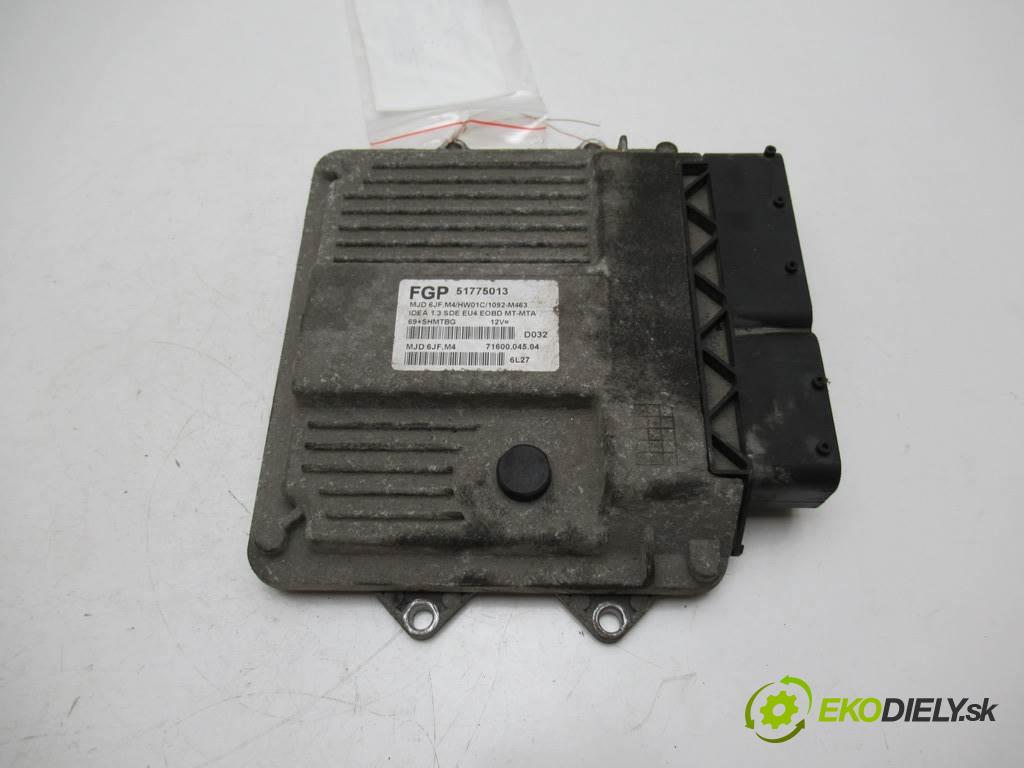 Fiat Idea  2007 51kw 1.3JTD Multijet 70KM 03-10 1248 riadiaca jednotka Motor 51775013 (Riadiace jednotky)