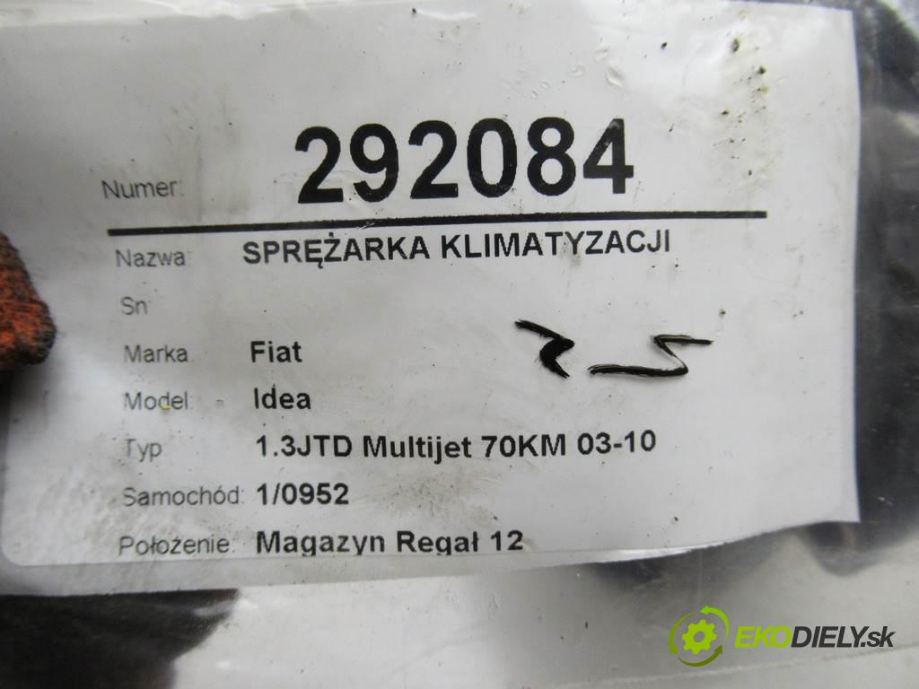 Fiat Idea  2007 51kw 1.3JTD Multijet 70KM 03-10 1248 Kompresor klimatizácie  (Kompresory klimatizácie)