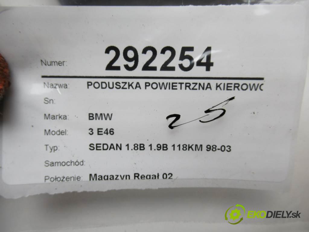 BMW 3 E46    SEDAN 1.8B 1.9B 118KM 98-03  AirBag volantu  (Airbagy)