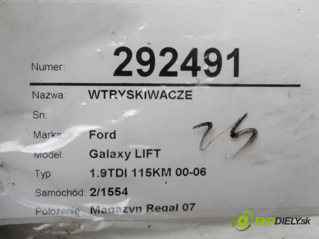 Ford Galaxy LIFT  2002 85 kW 1.9TDI 115KM 00-06 1900 Vstrekovacie ventily 0414720038 (Vstrekovacie ventily)