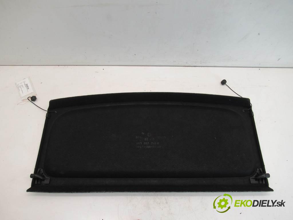 Volkswagen Polo V  2010 51 kW HATCHBACK 5D 1.2B 60KM 09-14 1200 Pláto zadná  (Pláta zadné)