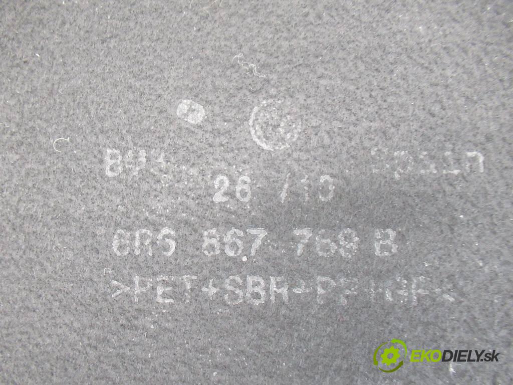 Volkswagen Polo V  2010 51 kW HATCHBACK 5D 1.2B 60KM 09-14 1200 Pláto zadná  (Pláta zadné)