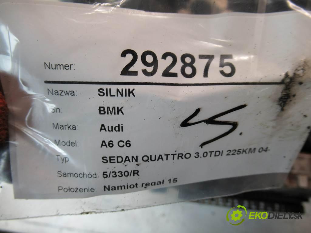 Audi A6 C6  2005 165 kW SEDAN QUATTRO 3.0TDI 225KM 04-08 3000 Motor BMK (Motory (kompletné))