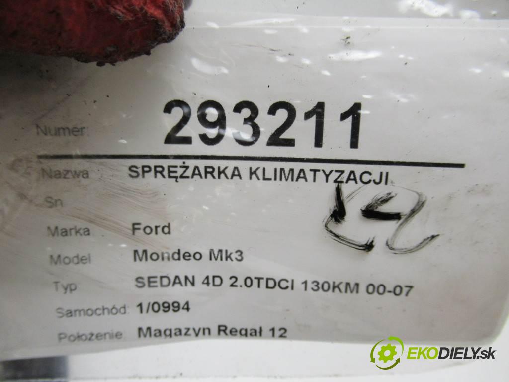 Ford Mondeo Mk3  2002 96 kW SEDAN 4D 2.0TDCI 130KM 00-07 2000 Kompresor klimatizácie  (Kompresory klimatizácie)