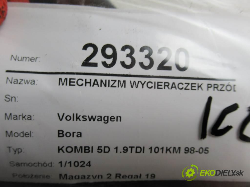 Volkswagen Bora  2001 74 kW KOMBI 5D 1.9TDI 101KM 98-05 1900 Mechanizmus stieračov predný  (Motorčeky stieračov predné)