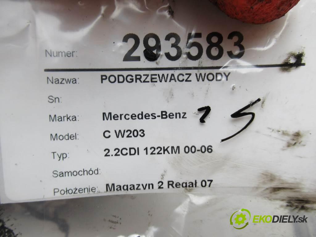 Mercedes-Benz C W203    2.2CDI 122KM 00-06  vody A0001591904 (Ohřívání, ventilace)