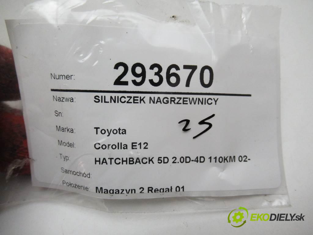 Toyota Corolla E12    HATCHBACK 5D 2.0D-4D 110KM 02-07  Motorček kúrenia 113800-2051 (Motorčeky kúrenia)