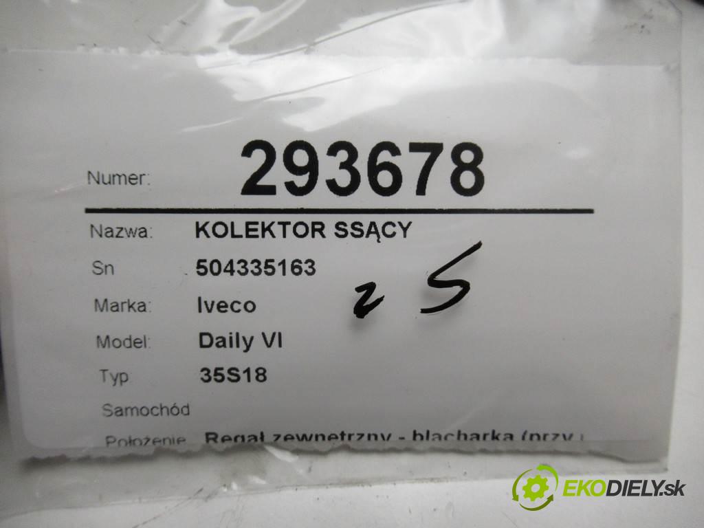 Iveco Daily VI    35S18  Potrubie sacie, sanie 504335163 (Sacie potrubia)