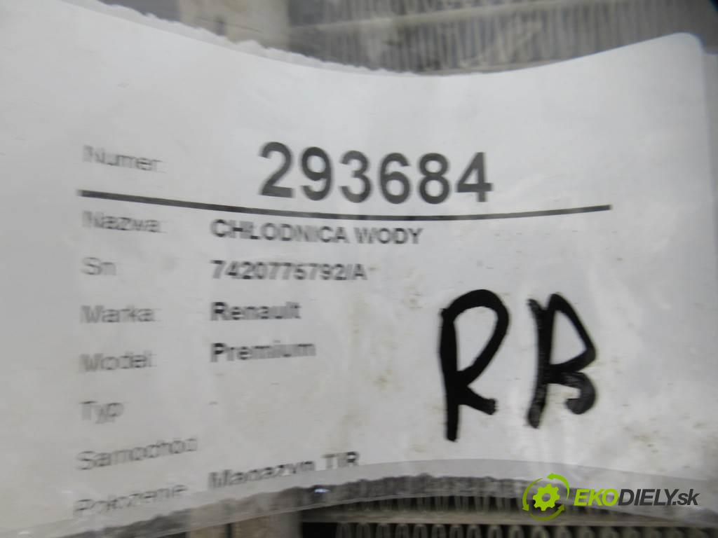 Renault Premium    .  Chladič vody 7420775792/A (Chladiče vody)