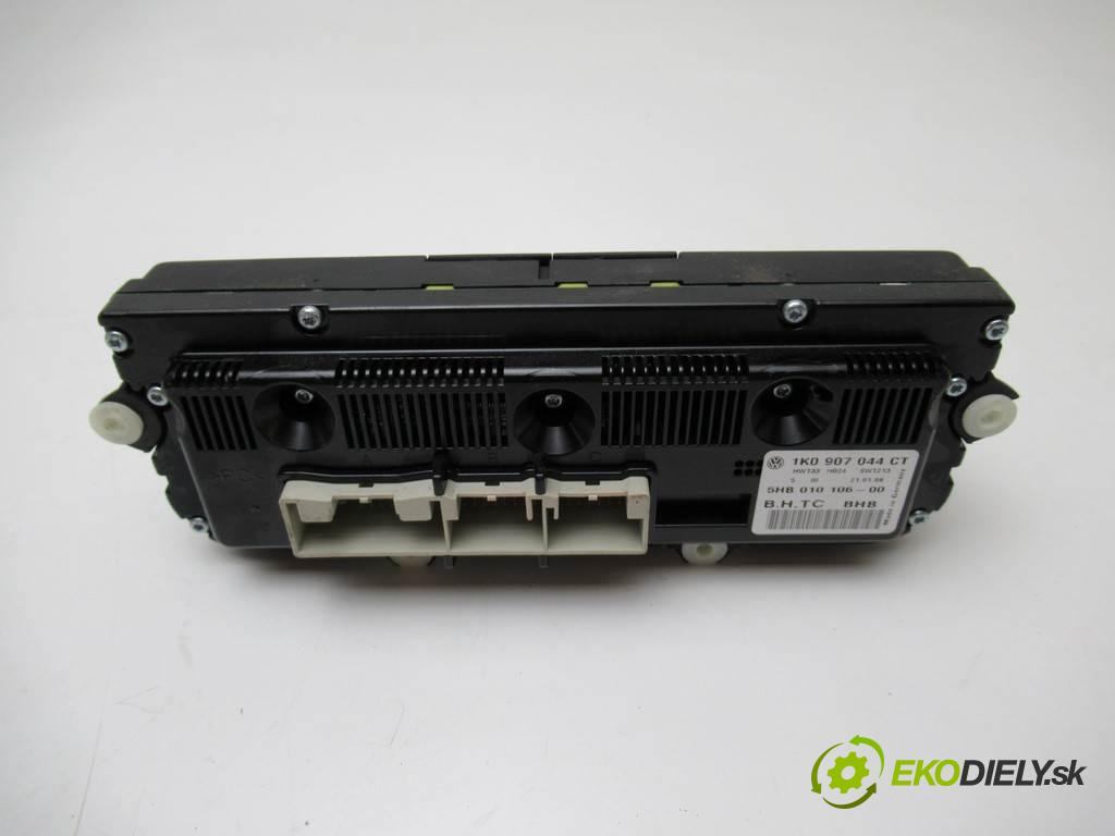 Volkswagen Golf V  2009 77 kW KOMBI 1.9TDI 105KM 03-09 1900 Panel ovládania kúrenia 1K0907044CT (Prepínače, spínače, tlačidlá a ovládače kúrenia)