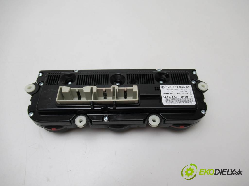 Volkswagen Golf V  2009 77 kW KOMBI 1.9TDI 105KM 03-09 1900 Panel ovládania kúrenia 1K0907044CT (Prepínače, spínače, tlačidlá a ovládače kúrenia)