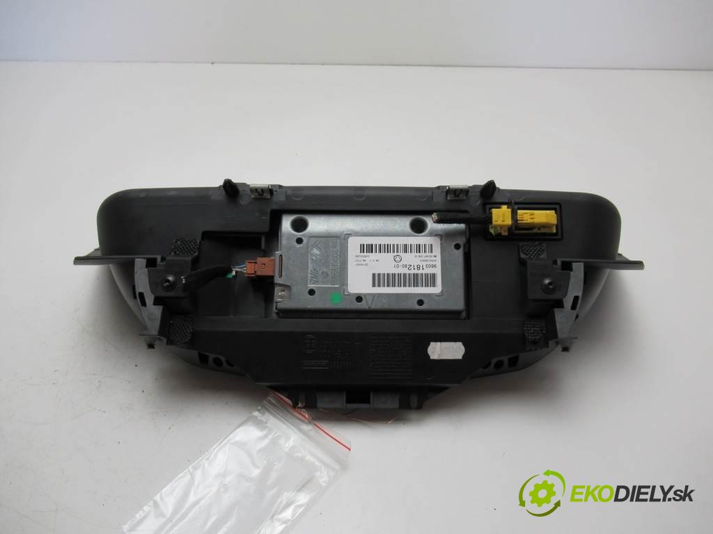 Citroen C8 LIFT  2014 100 kW 2.0HDI 136KM 08-14 2000 Prístrojovka 9803181280 (Prístrojové dosky, displeje)