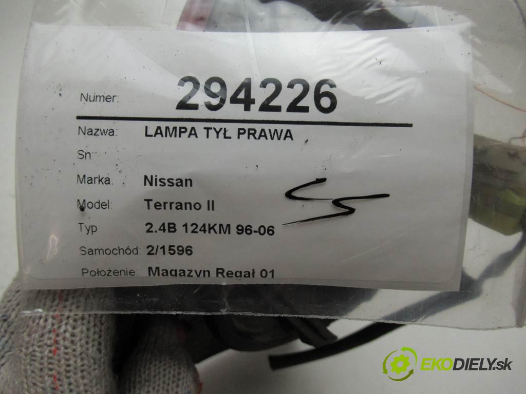 Nissan Terrano II  1993 91 kW 2.4B 124KM 96-06 2400 Svetlo zad pravá 26850-0F000 (Ostatné)