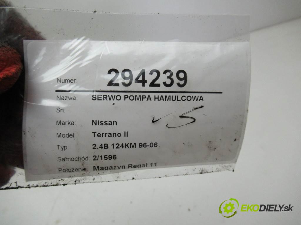 Nissan Terrano II  1993 91 kW 2.4B 124KM 96-06 2400 Posilovač Pumpa brzdová 472100F005 (Posilňovače bŕzd)