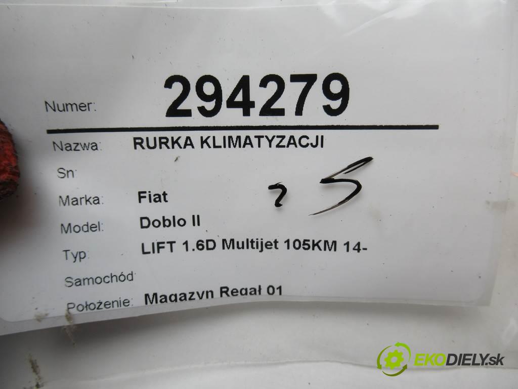 Fiat Doblo II    LIFT 1.6D Multijet 105KM 14-  rúrka klimatizácie  (Rúrky klimatizácie)