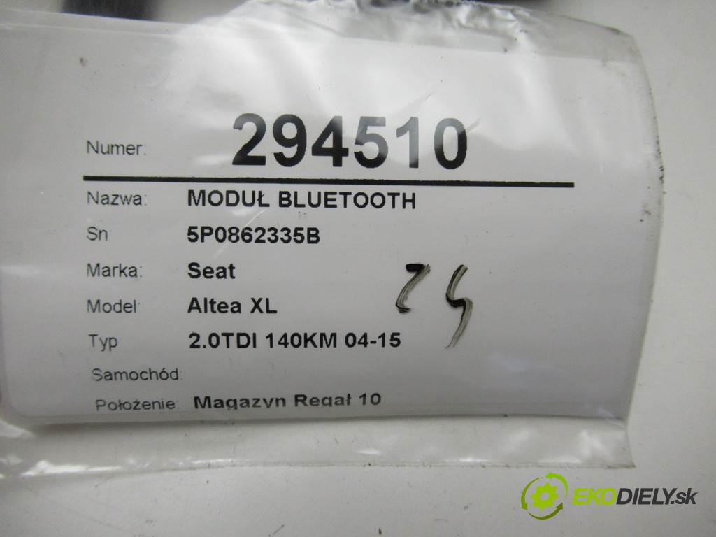 Seat Altea XL    2.0TDI 140KM 04-15  Modul BLUETOOTH 5P0862335B (Ostatné)