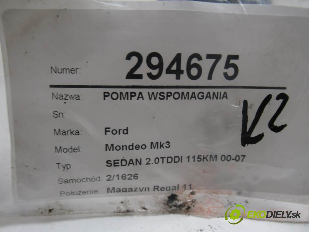 Ford Mondeo Mk3  2001 85 kW SEDAN 2.0TDDI 115KM 00-07 2000 Pumpa servočerpadlo XS71-3A674-BE (Servočerpadlá, pumpy riadenia)