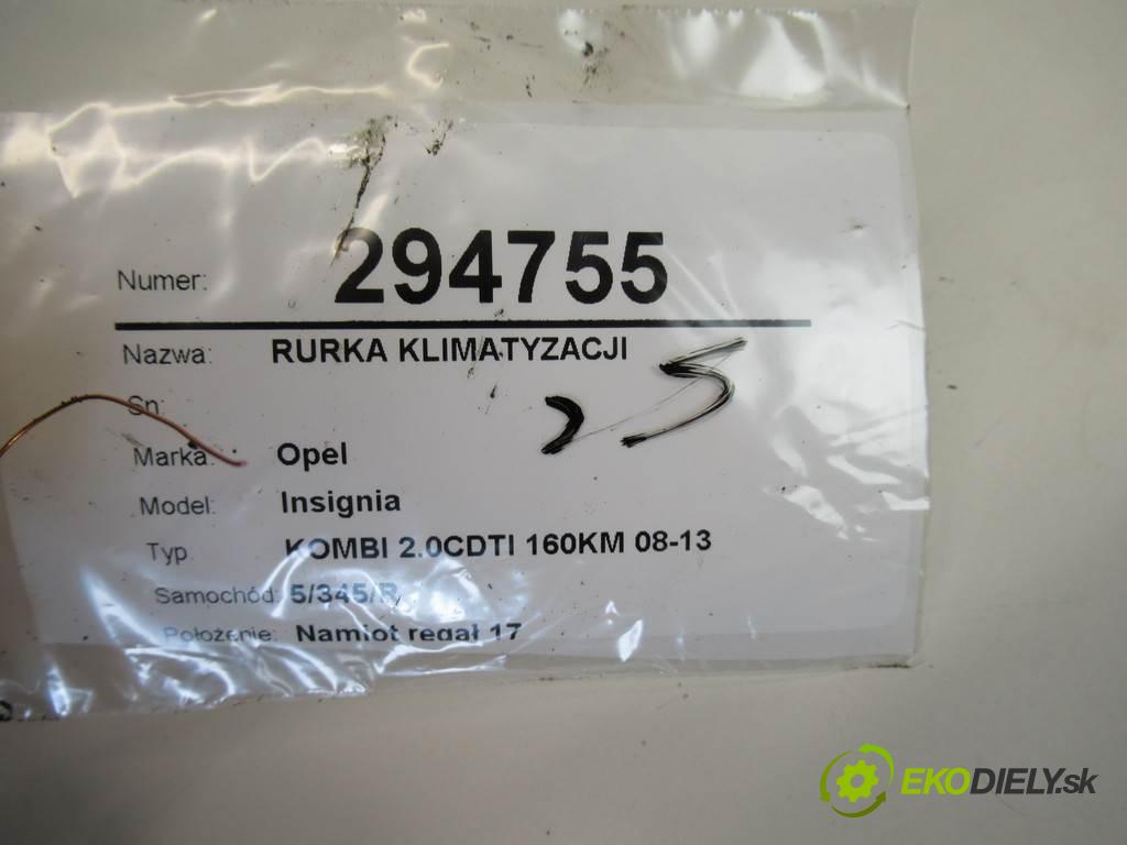 Opel Insignia  2011  KOMBI 2.0CDTI 160KM 08-13 2000 rúrka klimatizace 13220107 (Rozvody klimatizace)