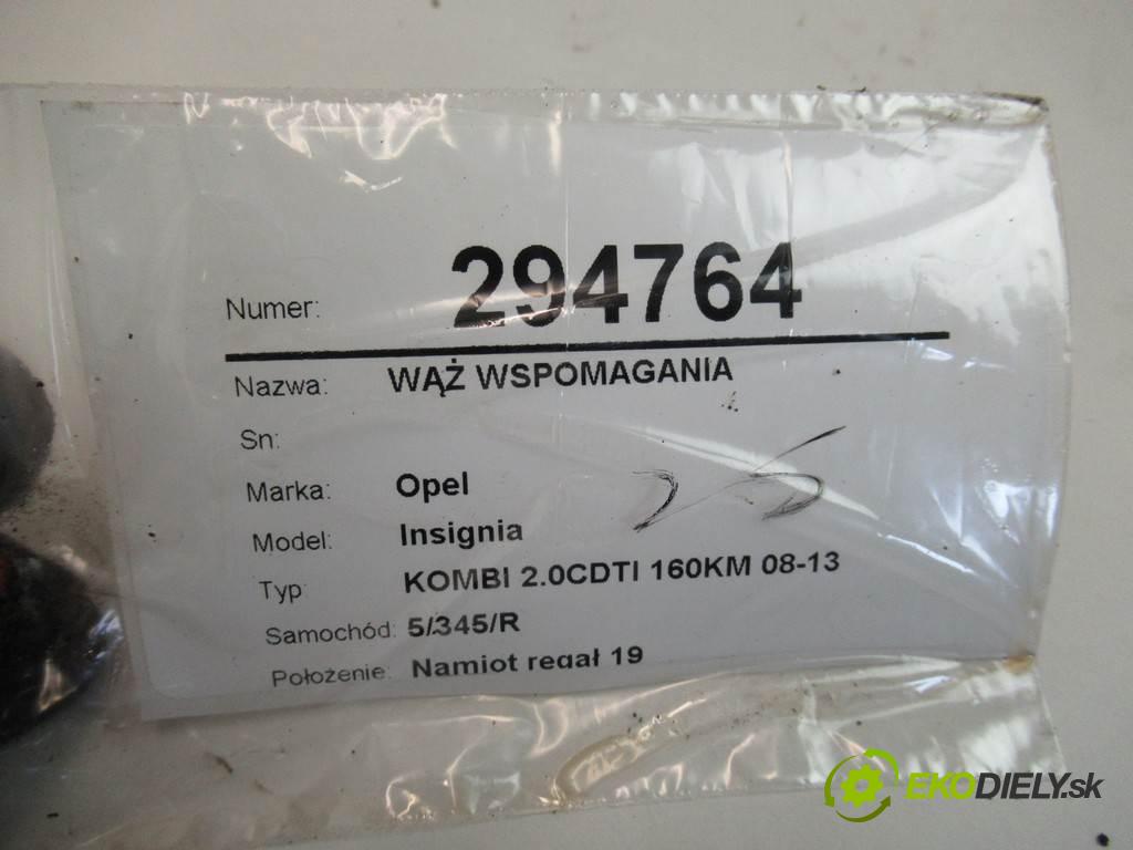 Opel Insignia  2011  KOMBI 2.0CDTI 160KM 08-13 2000 hadica servočerpadlo 20957815 (Rúrky, hadice servočerpadla)