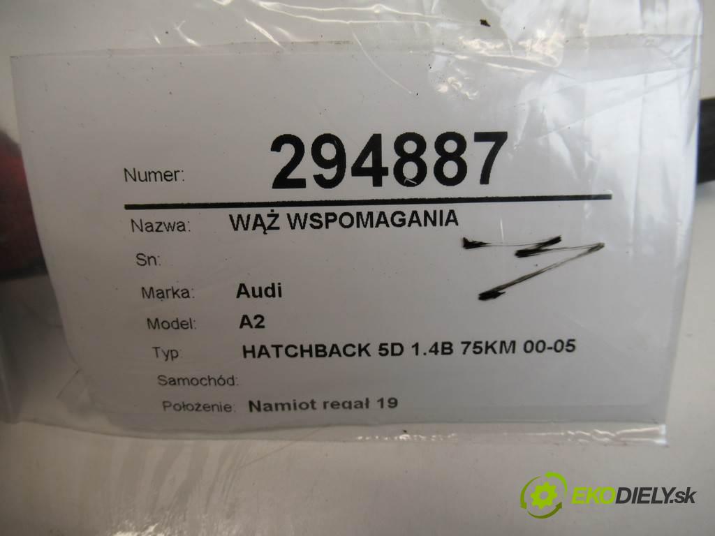 Audi A2    HATCHBACK 5D 1.4B 75KM 00-05  hadice servočerpadlo  (Komponenty posilovače řízení)