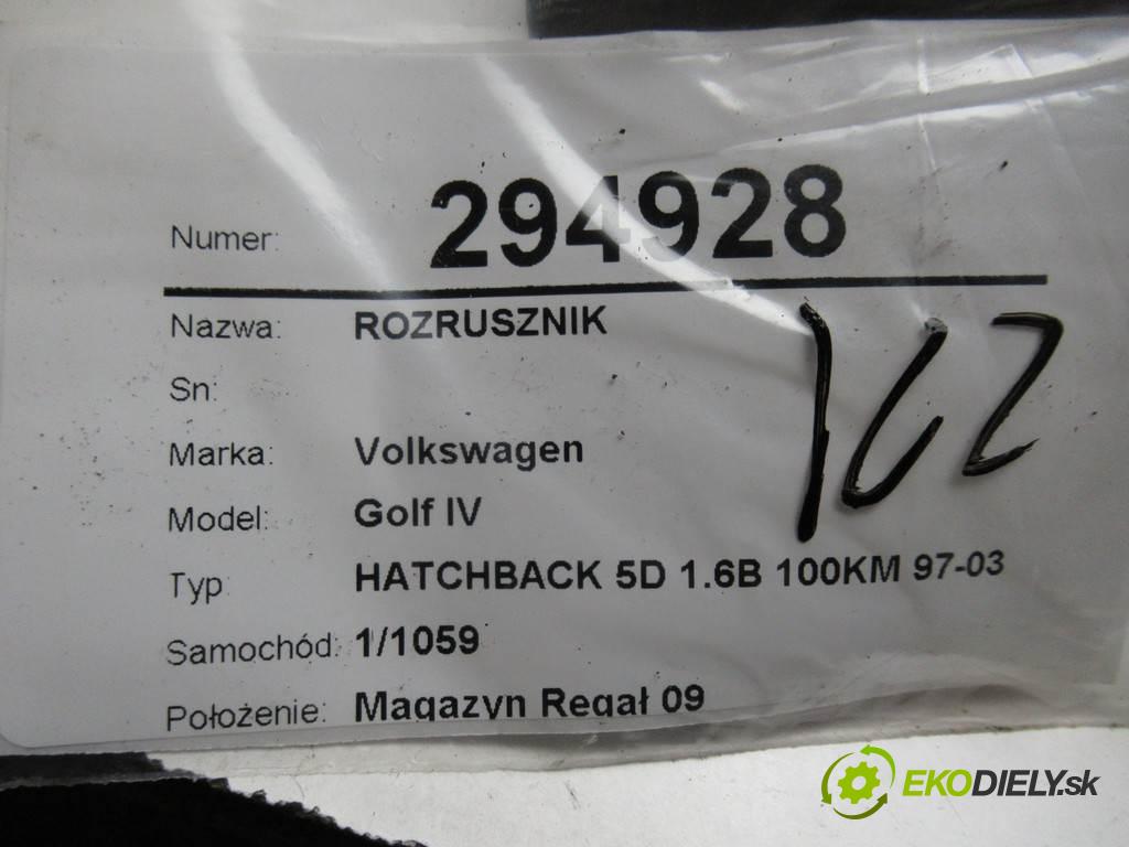 Volkswagen Golf IV  1998  HATCHBACK 5D 1.6B 100KM 97-03 1600 startér  (Startéry)