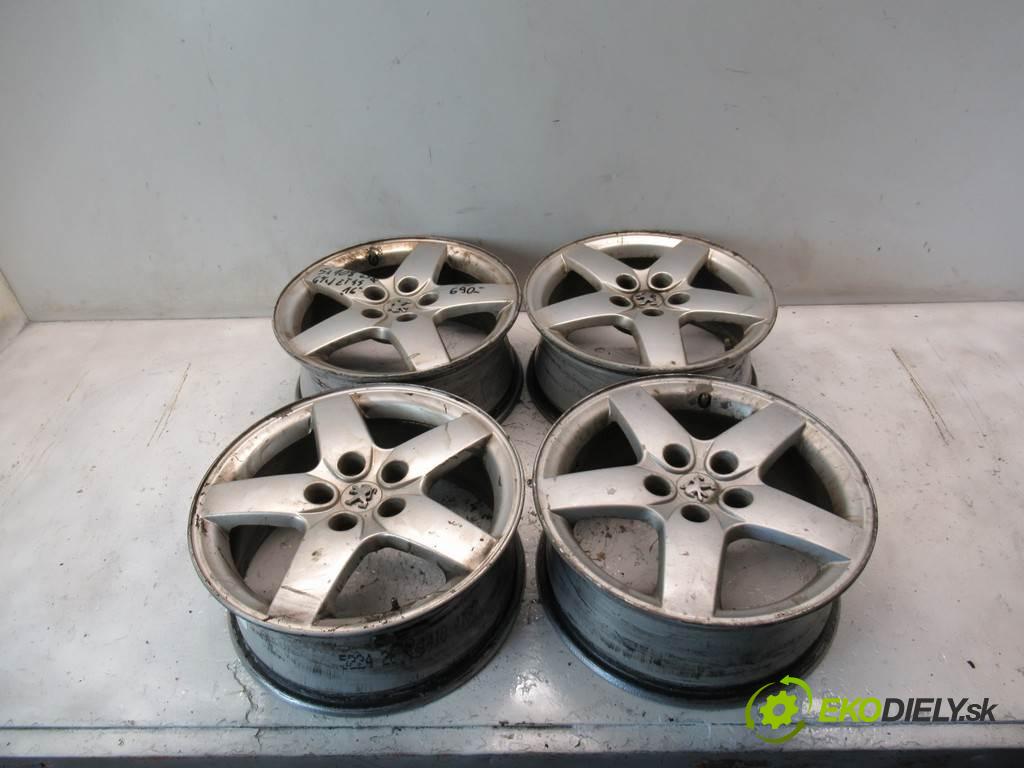 Peugeot     16 6,5J 5X108 ET44  disky hliníkové 16  (Hliníkové)
