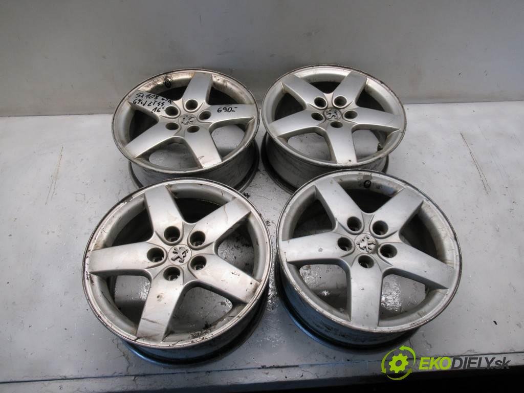 Peugeot     16 6,5J 5X108 ET44  disky hliníkové 16  (Hliníkové)