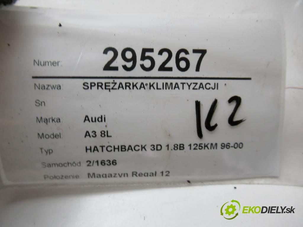 Audi A3 8L  1998 92 kW HATCHBACK 3D 1.8B 125KM 96-00 1800 kompresor klimatizace 1J0820803A (Kompresory)