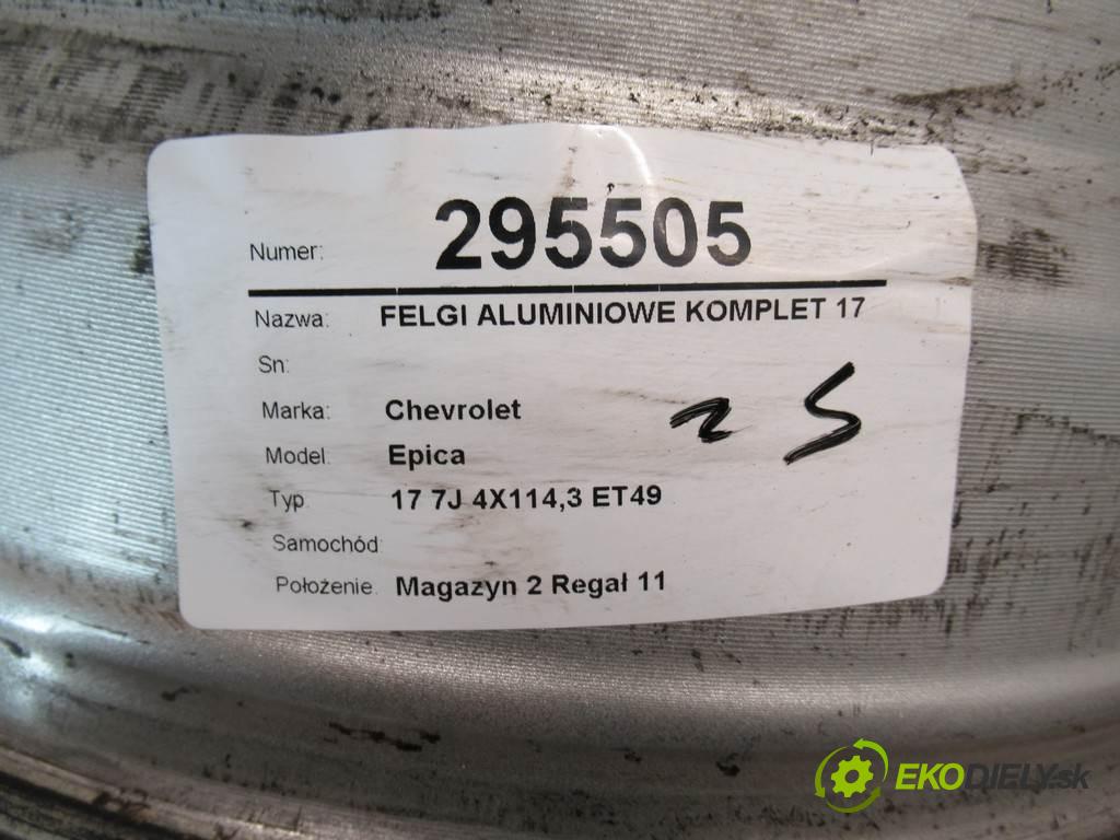 Chevrolet Epica    17 7J 4X114,3 ET49  disky hliníkové 17  (Hliníkové)