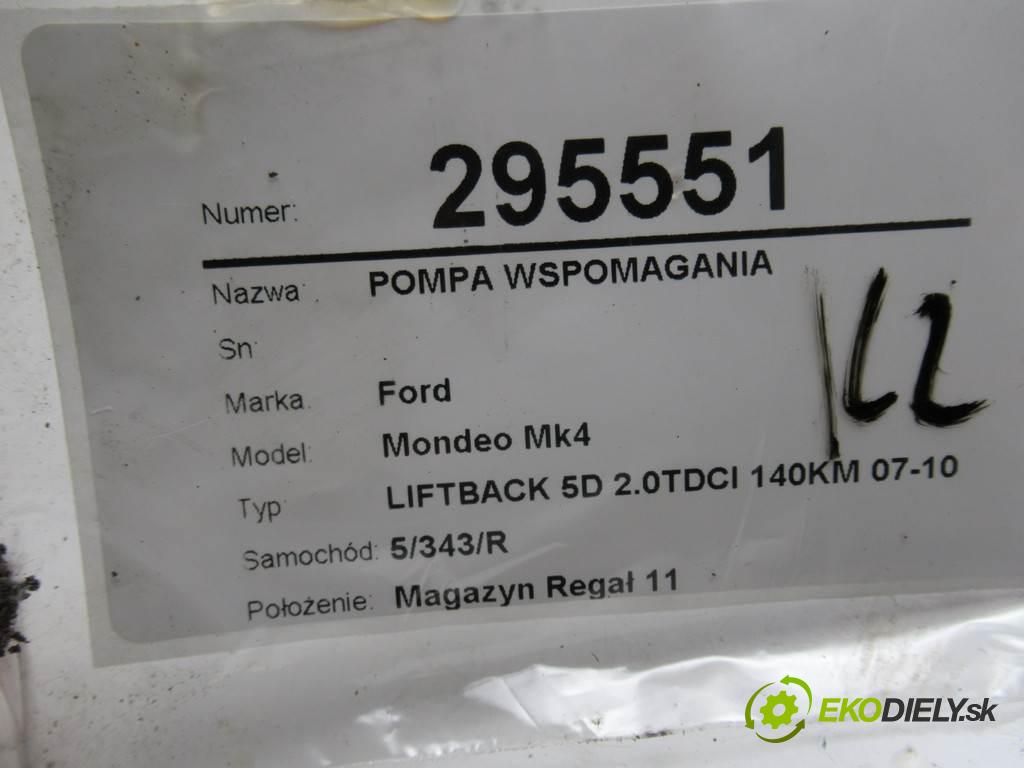 Ford Mondeo Mk4  2007 103 kW LIFTBACK 5D 2.0TDCI 140KM 07-10 2000 Pumpa servočerpadlo 6G91-3A696-CD (Servočerpadlá, pumpy riadenia)