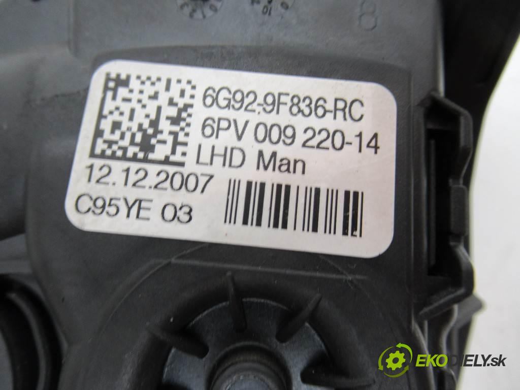 Ford Mondeo Mk4  2007 103 kW LIFTBACK 5D 2.0TDCI 140KM 07-10 2000 Potenciometer plynového pedálu 6G92-9F836-RC (Pedále)