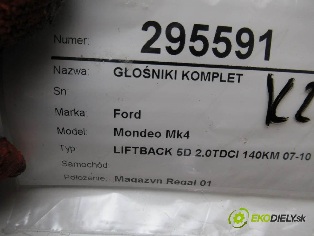 Ford Mondeo Mk4    LIFTBACK 5D 2.0TDCI 140KM 07-10  reproduktory 6M2T-18808-AC