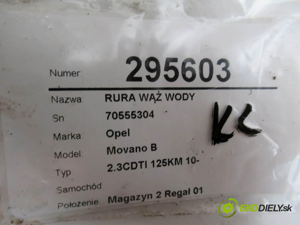Opel Movano B    2.3CDTI 125KM 10-  Rúra hadica vody 70555304