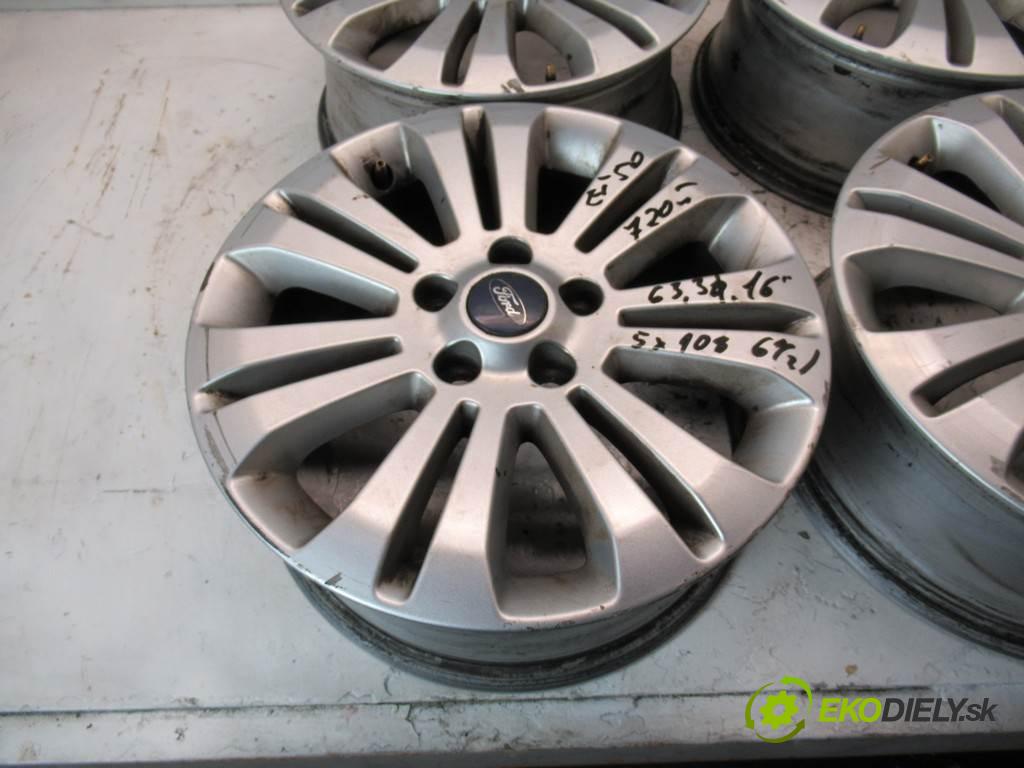 Ford     16 6,5J 5X108 ET50  disky hliníkové 16  (Hliníkové)