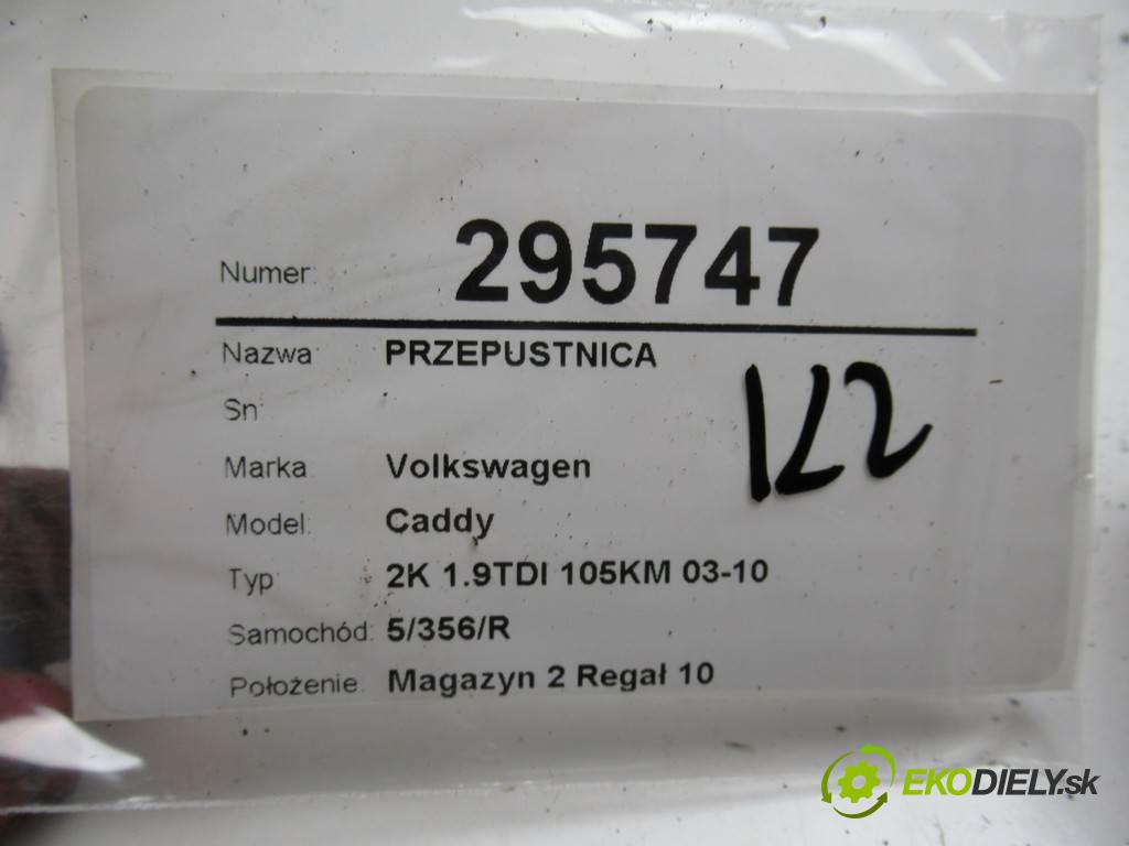 Volkswagen Caddy  2008 77 kW 2K 1.9TDI 105KM 03-10 1900 Škrtiaca klapka 03G128063G (Škrtiace klapky)