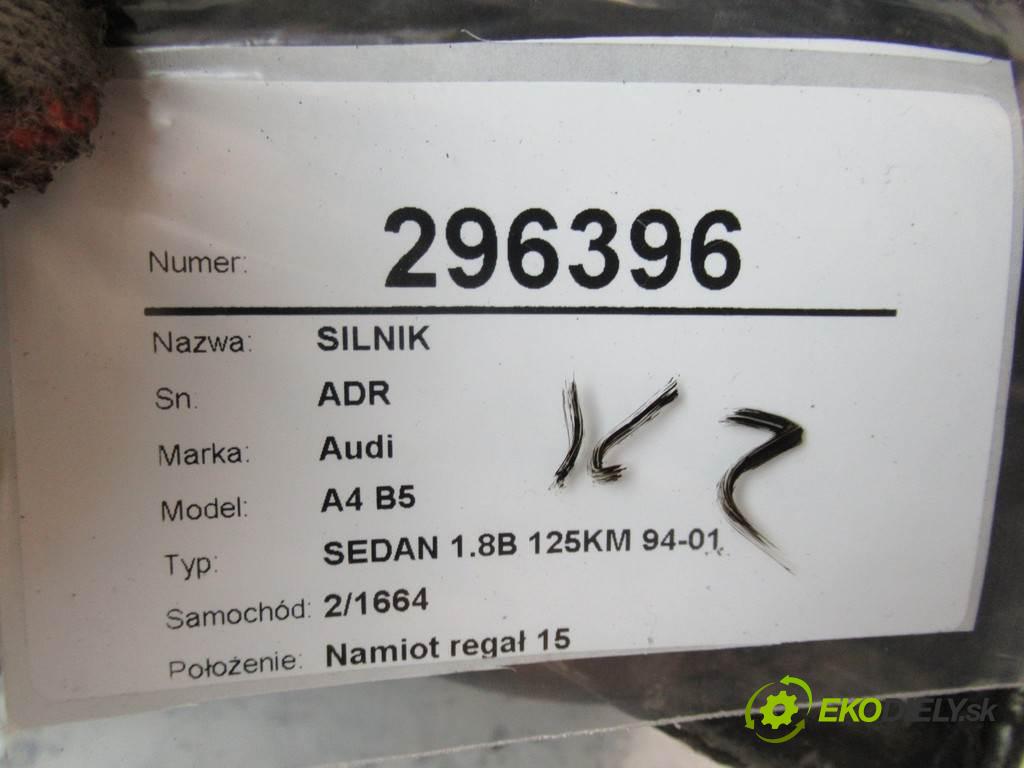 Audi A4 B5  1995 92 kW SEDAN 1.8B 125KM 94-01 1800 motor ADR (Motory (kompletní))