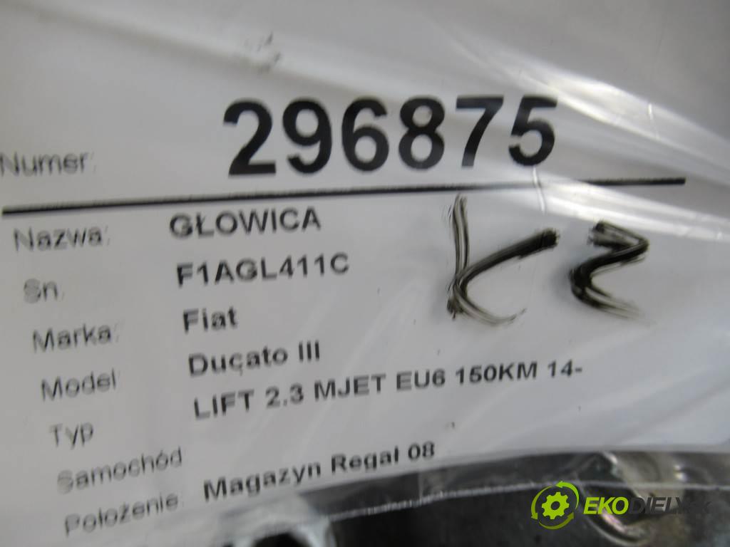 Fiat Ducato III    LIFT 2.3 MJET EU6 150KM 14-  Hlava valcov F1AGL411C (Hlavy valcov)