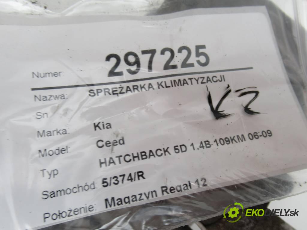 Kia Ceed  2009 80 kW HATCHBACK 5D 1.4B 109KM 06-09 1400 kompresor klimatizace F500-AN6AA07 (Kompresory)