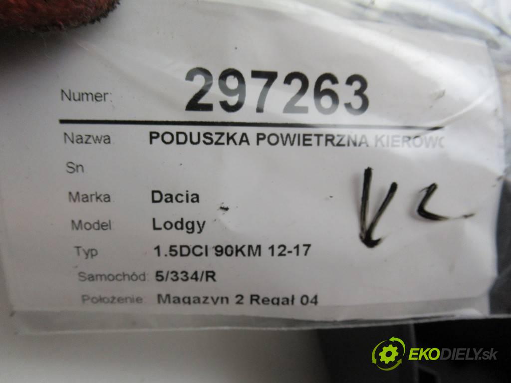 Dacia Lodgy  2013 66 kW 1.5DCI 90KM 12-17 1400 AirBag volantu 985105160R (Airbagy)