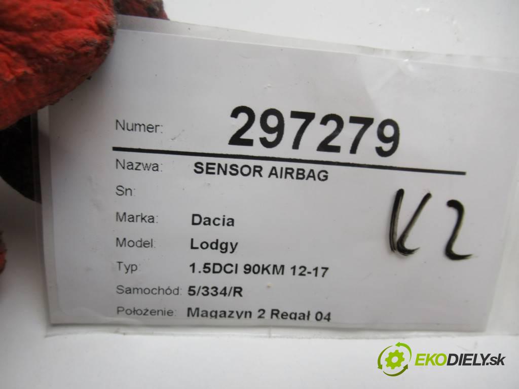 Dacia Lodgy  2013 66 kW 1.5DCI 90KM 12-17 1400 senzor airbag 985103219R (Snímače)